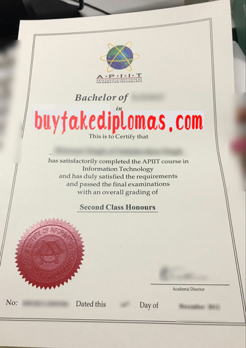 Fake APIIT Degree In Malaysia | Buy Fake Diplomas, High School, College ...