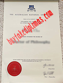 Australian National University fake diploma