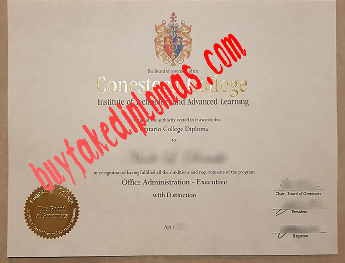 Conestoga College fake diploma