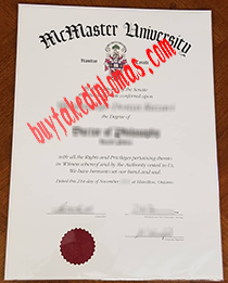 Mcmaster University fake diploma