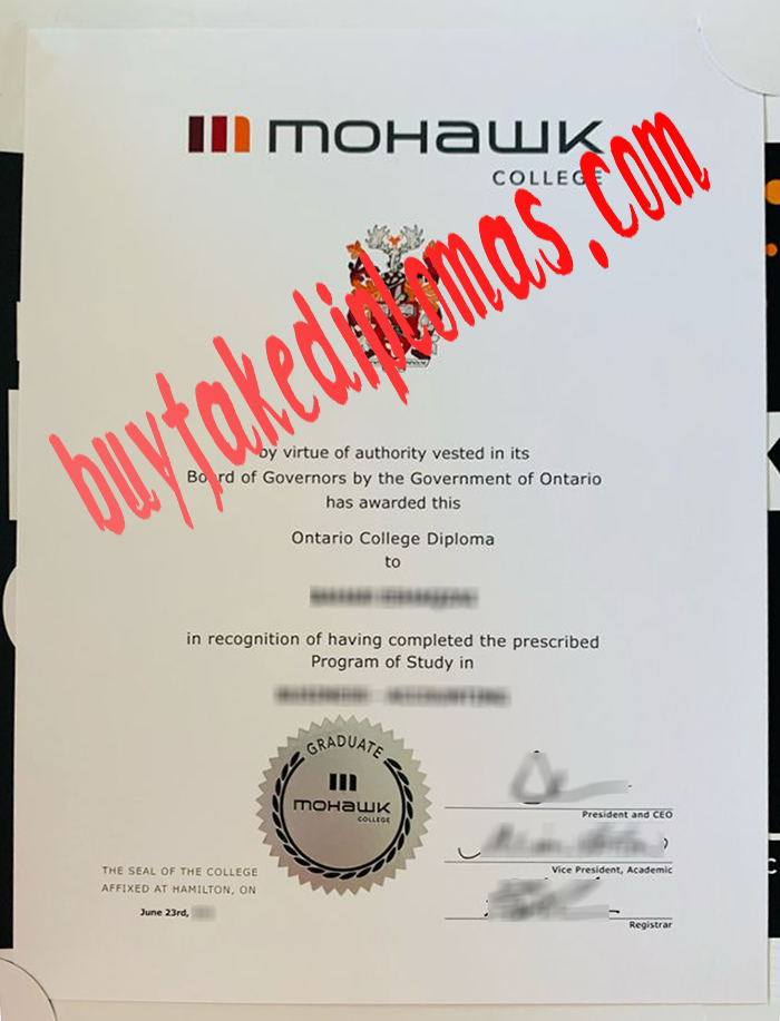 Mohawk College fake diploma