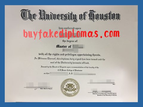 Where Can I Buy Fake University of Houston Diploma? | Buy Fake Diplomas ...