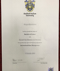 Buy fake diploma of Sheffield Hallam University fake diploma