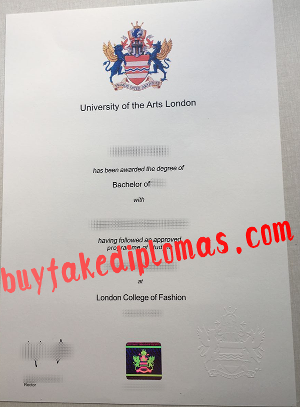 University of the Arts London Diploma, Buy Fake University of the Arts London Diploma