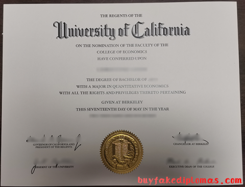 Fake University of California Degree | Buy Fake Diplomas, High School ...