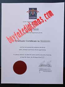 Algoma University fake diploma