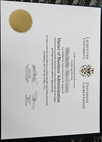 Laurentian University MBA fake degree