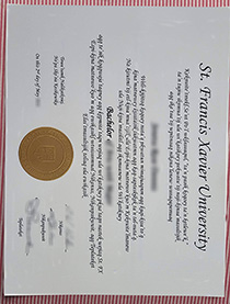 St Francis Xavier University fake diploma