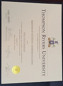 Thompson Rivers University fake diploma