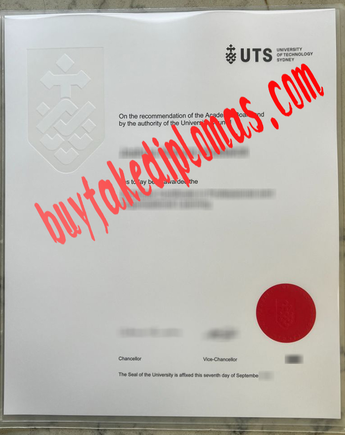 UTS fake diploma