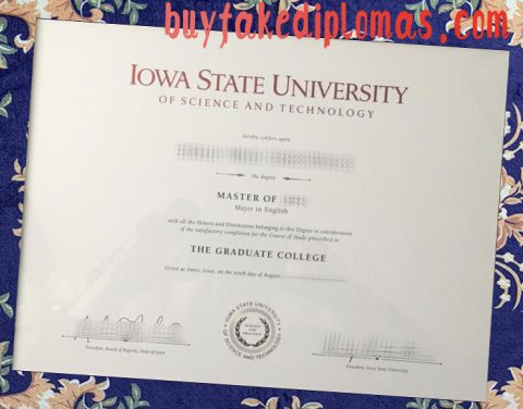 Iowa State University Degree Sample | Buy Fake Diplomas, High School ...