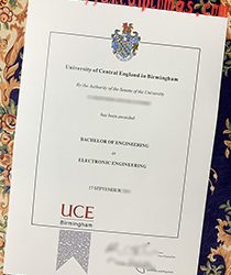 Buy fake diploma of University of Central England in Birmingham fake diploma