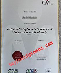 Buy fake diploma of Chartered Management Institute fake diploma