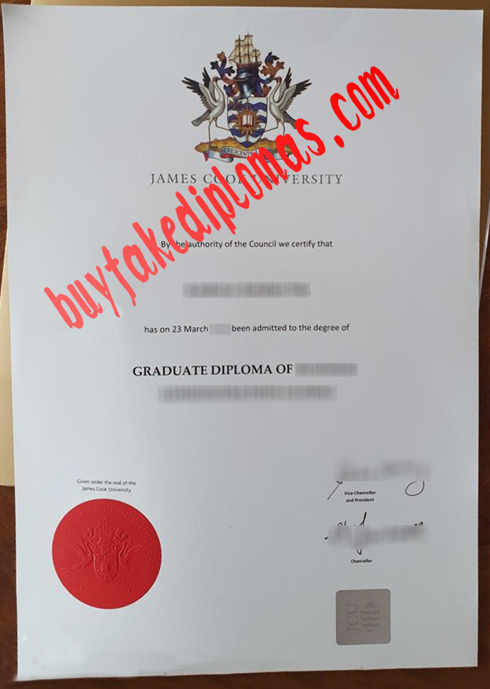 James Cook University fake diploma