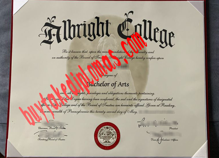 Albright College fake diploma