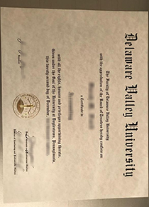 Delaware Valley University fake diploma