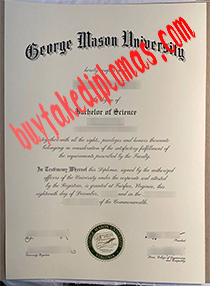 George Mason University fake diploma