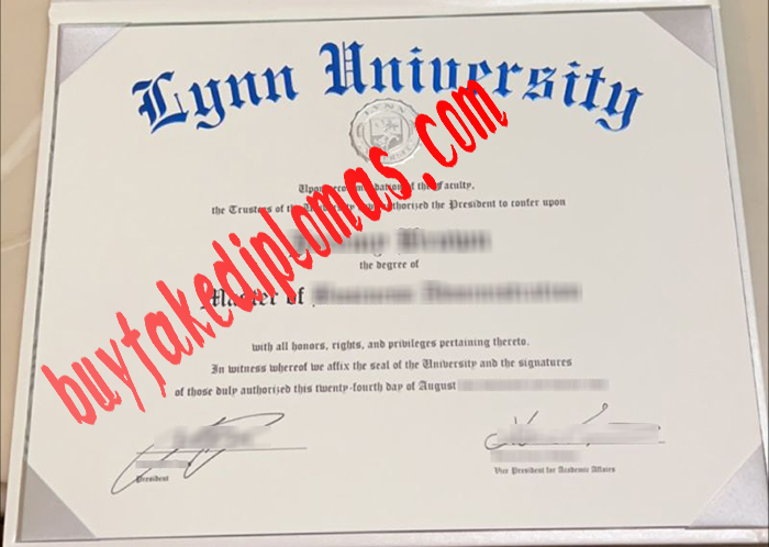 Lynn University fake diploma