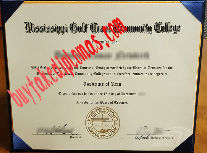 Mississippi Gulf Coast Community College fake diploma