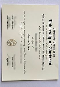 University of Cincinnati fake diploma