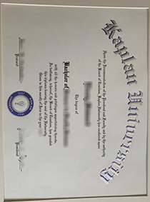 Kaplan University fake diploma